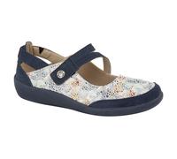 Boulevard Womens/Ladies E Fit Leather/Suede Shoes DF1567