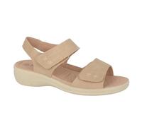 Boulevard Womens/Ladies Floral Synthetic Nubuck Sandals DF2382