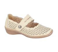 Boulevard Womens/Ladies Perforated Leather Sandals DF2510