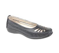 Boulevard Marnie Pumps Womens | Slip On Shoes | Black | UK Size 7
