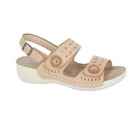 Boulevard Womens/Ladies Sling Back Sandals (6 UK) (Natural)