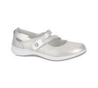 Boulevard Womens/Ladies Sparkle Suede Touch Fastening Bar Sh DF2398