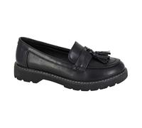 Boulevard Womens/Ladies Tassel Loafers DF4584