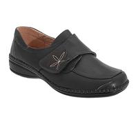 Boulevard Womens/Ladies Wide Fitting Touch Fastening Casual Shoes