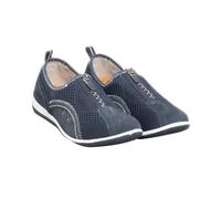 Boulevard Womens/Ladies Zip Elastic Gusset Leisure Shoes Siz DF148