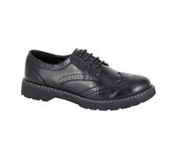 Boulevard Women's Matte PU Brogues in Black | Size: 5 Boulevard Black 5