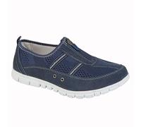 Boulevard Women's Suede Textile Shoes in Navy | Size: 9 Boulevard Navy 9