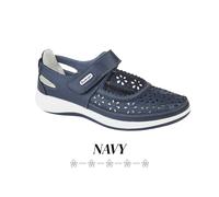 Boulevard Womens Wide Fit Sandals Mary Jane EEE Fit Comfort Shoes Summer Ladies
