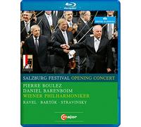 Salzburg Opening Concert: 2008 (Blu-ray) Pierre Boulez Daniel Barenboim