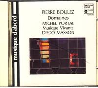 Boulez: Domaines