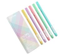 Boulk Colorful Writing | 5 Colors Colorful Gel Markers - Fast Drying Pen Kidas Student Journal Quick Dry Pen For Writing