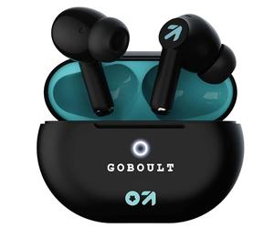 Boult K40 True Wireless in Ear Earbuds with 48H Playtime, Clear Calling 4 Mics, 45ms Low Latency Gaming, Premium Grip, 13mm Bass Drivers, IPX5, Type-C Fast Charging, BTv 5.3 Ear Buds (Electric Black)