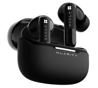 Boult Newly Launched Klarity 3 6-Mic Hybrid ANC (Upto 50dB) in Ear Earbuds, Spatial Audio, Dual Device Pairing, 50H Battery, Wind Noise Reduction 6 Mic Calling, 13mm Bass Driver TWS (Obsidian Black)