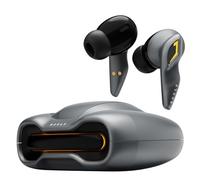 Boult UFO Wireless Earbuds with Built-in App support, 48h Playtime, 4-ENC calling Mic, BTvs 5.4, 13mm drivers, 45ms Low Latency, Touch controls, Type-C fast charging & IPX7 Waterproof (Smoky Metal)