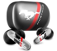 Boult X Mustang 60H Playing Time, App Support, Dual Pairing, 4 Microphones ENC, 45ms Low Latency, 13mm Drives, Touch Controls, Made in India, IPX5 Ear Buds Wireless (Grey)