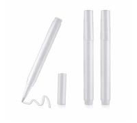 Boulton White Chalk Pens for Windows & Blackboard - Small Size Washable Chalk Marker Glass Markers Window Markers ChalkBoard Pens - Window Glass & Spice Jars Painting - Easy Erase Non-Permanent (3)