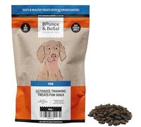 Bounce and Bella Natural Dog Treats - Fish, 3 Ingredients Only - Grain-Free, Hypoallergenic Training Treats for Dogs - Perfect for Small, Medium, or Large Breeds (200g)