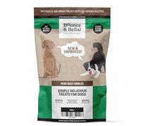 Bounce and Bella Pure Beef Nibbles - 100% Natural, Single-Ingredient Dog Treats - Grain-Free, No Nasties, Perfect for Puppies & Dogs of All Ages, 100g