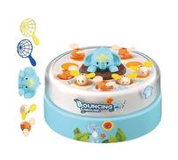 Bounce and Catch Game - Rotatable Poppings Board, Interactive Educational Toy, Fun Poppings-Up Action for Birthdays Christmas Thanksgiving New Year, Kids Playset, 6.89x6.89x2.76 Inches