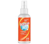 Bounce Anti Static Spray, 3 in 1 Anti Static & Instant Wrinkle Release, Odor Eliminator & Fabric Refresher, Rapid Touch Travel Spray (3 Oz, Pack of 1)