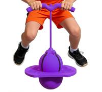 Bounce Ball For Kids, Jumping Toy With Pump, Kids Bouncy Ball With Sturdy Handle 90cm Professional Play Supplies Daily Exercise Kit Modern Child Space Items Junior Fitness Guard