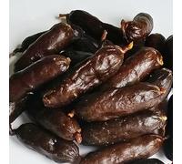 Bounce & Bella Gourmet Dog Sausages - Beef with Sweet Potato & Spinach - Air-Dried Dog Treats - Grain-Free, No Derivatives - 200g