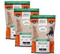 Bounce & Bella Pure Chicken Nibbles, Grain-Free Puppy & Dog Treats, 3pk | 100% Natural Chicken, Single ingredient, No derivatives, Great for training, Puppy-friendly