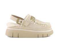 Bounce Clog Back Strap - female - Mou - Clogs - White - 3 UK - Shoes 3 UK