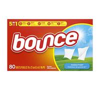 Bounce Fabric Softener Sheets, Outdoor Fresh Scent, 80 sheets