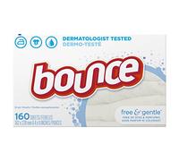 Bounce Free & Sensitive Unscented Dryer Sheets 160 ct