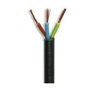 Bounce Generation 3 Core Rubber Flex 3183TRS - 1.5mm x 10 Metres Black PVC Insulated Multi-core PVC Cable