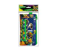 Bounce Generation NINJA TURTLES Set pencil case 4 pieces and stickers