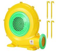 Bounce House Blower, 550W 0.73HP Commercial Air Blower with Double-Sided Fan Blade Design, Strong Wind and Great Heat Dissipation Properties for Large and Medium Bouncy Castle, Jump Slides, Arch