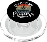Bounce Jump Trampoline Princess PopSockets PopGrip for MagSafe
