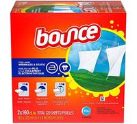 Bounce Laundry Durable Cleaning Wrinkle Guard Toss away Controlssstatic cling while providing long-lasting freshness Dryer Sheets - 320 Count