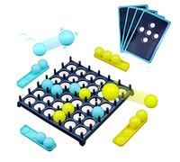 Bounce Off Party Game Jumping Ball, TNSLAND Bouncing Ball Bounce Party Game (4 Games), Bounce Ball Game Desktop Bouncing Toy for Family/Party, Bounce Off Game for 2-4 Players