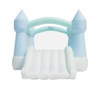 Bounceland Bouncy Castle Daydreamer Mist Bounce House, Pastel Bouncer with Slide, 12 ft L x 9 ft W x 7 ft H, UL Blower Included, Trendy Bouncer for Kids, Indoor and Outdoor Use