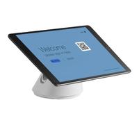 Bouncepad Click Supporto universale e sicuro da parete e da tavolo compatibile con tutti i tablet e iPad, bianco