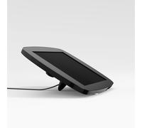 Bouncepad Lounge with Reinforced USB Cable | Apple iPad Pro 4th & 5th Gen 12.9 (2020 - 2021) | Black | Exposed Front Camera and Home Button