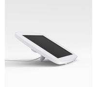 Bouncepad Lounge with Reinforced USB Cable | Apple iPad Pro 4th & 5th Gen 12.9 (2020 - 2021) | White | Exposed Front Camera and Home Button