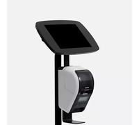 Bouncepad Original Elevate + Brother Printer Mount (inc USB Cable) | Samsung Galaxy Tab A9 Plus 11.0 (2023) | Black | Covered Front Camera and Home Button