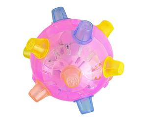 Bouncing Activation Ball Toy - 2025 Shaking Dog Ball, Interactive Rolling With Lights and Music, Durable Fun Play | Indoor Outdoor Dancing Pet For Puppies Small Medium Large Dogs Entertainment Exercis