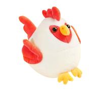 Bouncing Ball for Dogs,Smart Bounce Ball Cartoon Chicken Plush Toys - Rechargeable Interactive Dog Toys, Moving Squeaker Game for Puppy Small Medium Cats, Pet Supplies
