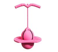 Bouncing Ball For Kids - Inflatable Jumping Toy, Strong Grip Deck, Anti-Slip Handle Pump, Outdoor Indoor Exercise Gear, Fun Fitness Training | Bounce Ball For Kids Adults Boys Girls Balance Play Game