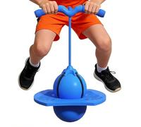 Bouncing Ball Kids - 90cm Inflatable Jump Toy, Bouncy Balls with Pump, Handle Bouncing Ball, ABS Material | Balance Exercise Boys Girls Adults Outdoor Indoor Game, Toy Me