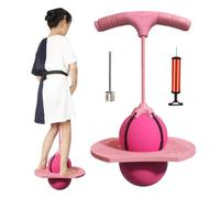 Bouncing Ball With Handle And Pump - Anti-Slip Jumper Ball Toy For Kids Ages 5-10 | Exercise Balance Ability With Balance Bouncing Balls | Active Gift For Boys & Girls