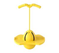 Bouncing Ball With Handle - Elastic Rebound Trainer, Balance Coordination Exerciser, High Energy Activity Gear, Lightweight Fun Toy, Durable Grip Design | Kids Teens Adults Fitness Play Training