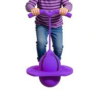 Bouncing Ball With Handle - Heavy Duty Jump Toy For Kids & Adults, High-Bounce With Pump, Anti-Burst Fitness Ball, Indoor & Outdoor Exercise Gear | For All Ages