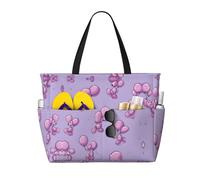 Bouncing Balloon Animal Printed High-Capacity Beach Travel Bag to Meet All Your Travel Needs