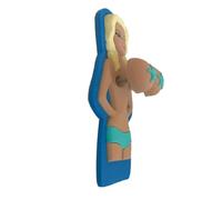 Bouncing Boobs Refrigerator Magnets, Fashion Funny Refrigerator Magnets, Novelty Silicone Magnets Ornament For Home Kitchen Humor Fridge